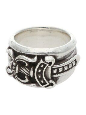 Chrome Hearts Dagger Silver Ring